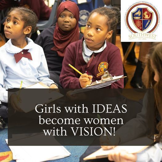 Girls with IDEAS become women with Vision! 