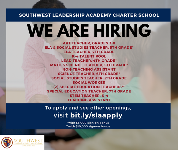 Check out job opportunities at SLACS!